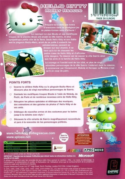 Hello Kitty - Roller Rescue (Europe)